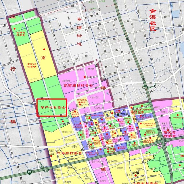 上海市奉贤区征收南桥镇的土地:位于上海地铁5号线奉浦站西侧