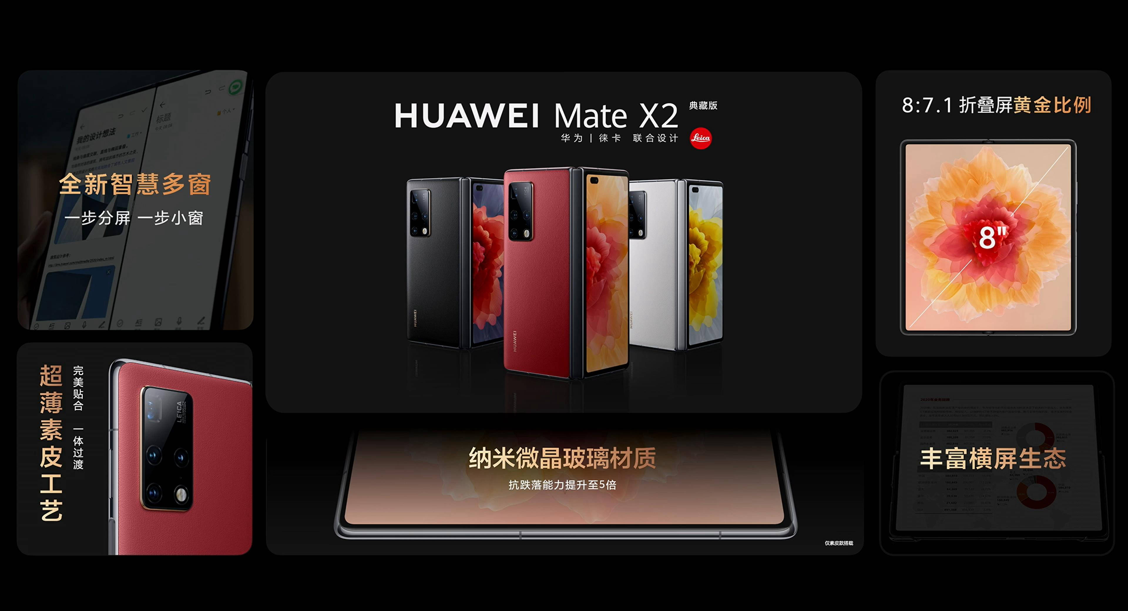 华为mate x2典藏版等新品亮相,q3折叠屏发货同比增200 书法吧