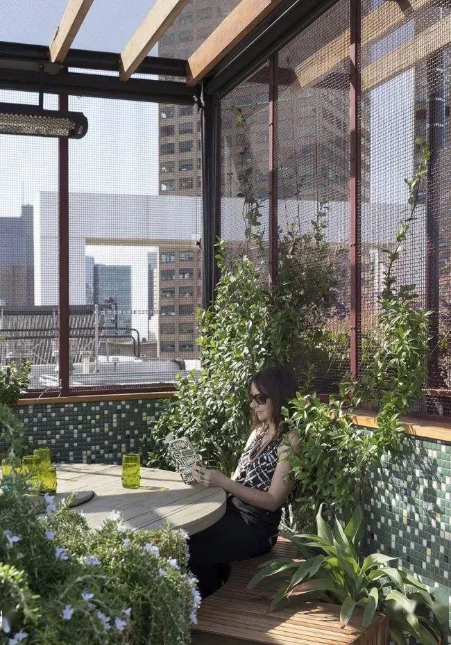 70张屋顶花园实景图,太美了!