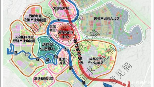 简阳将"大规模"开发高铁新城片区?