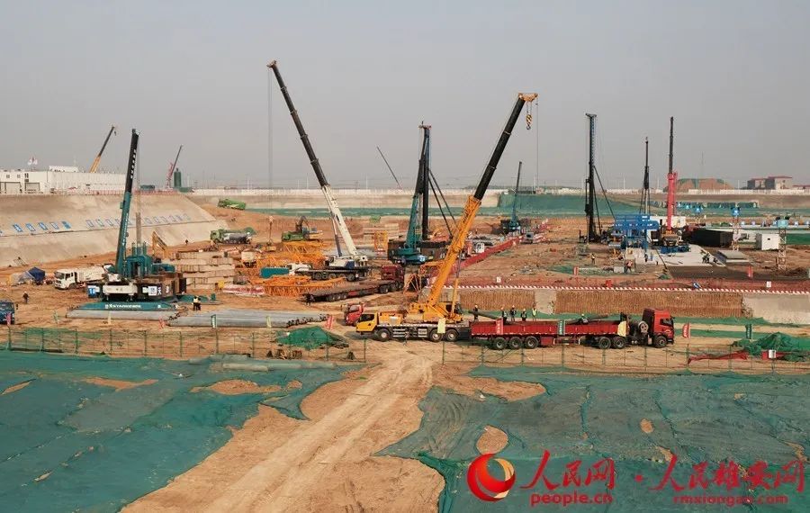 建设现场什么样?雄安新区重点项目探访来啦