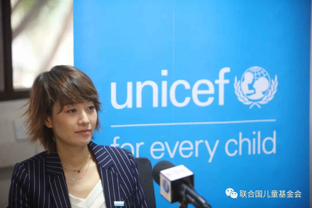 新华社专访联合国儿童基金会大使马伊琍:携手让每一名儿童享有美好